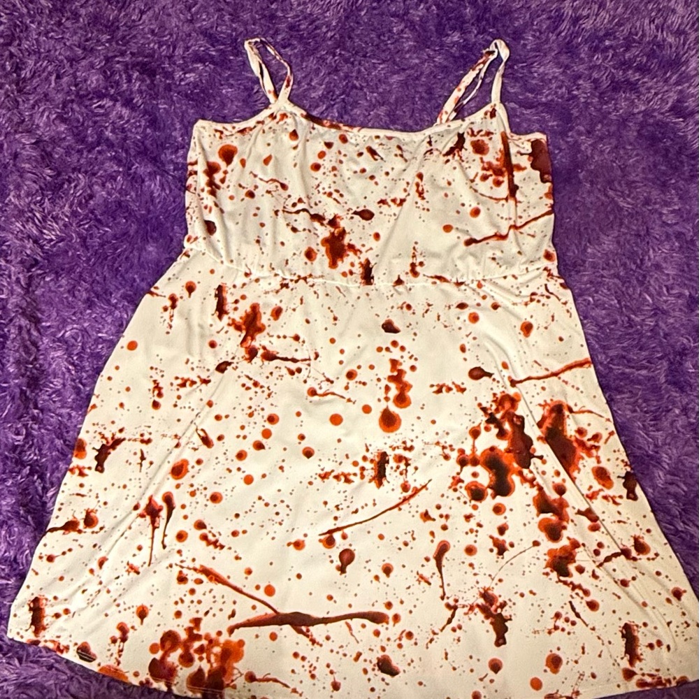 SOLD!!! Hot Topic Bloody Dress